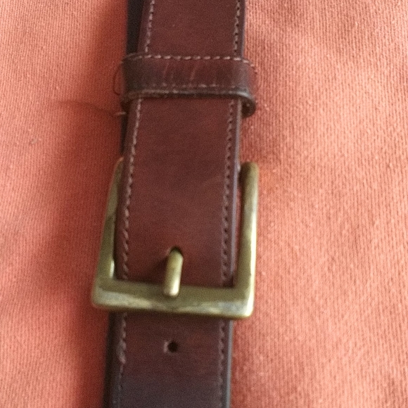 L.L. Bean Accessories Ll Bean Clothleather Belt Sz38x Inch 28 Belt Poshmark
